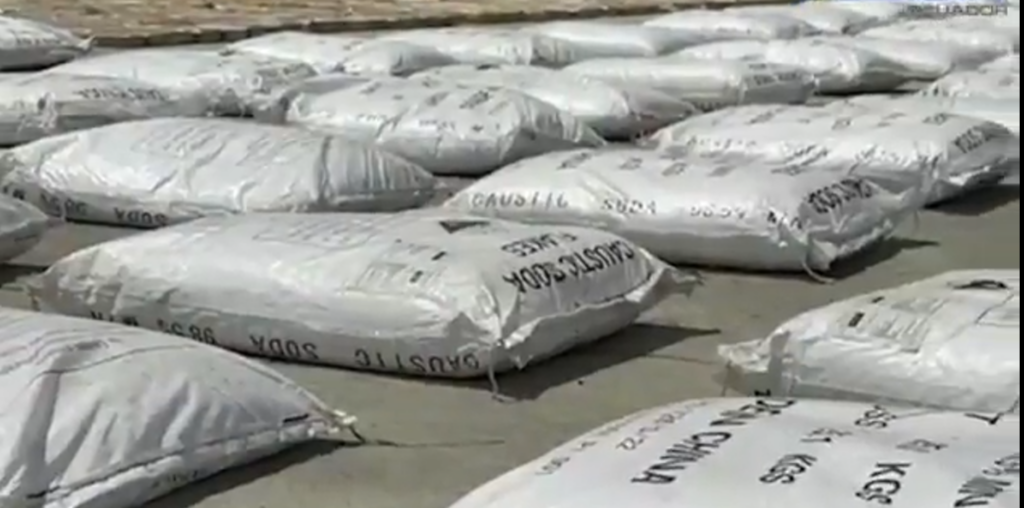 Incautación de cocaína