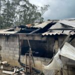 Incendio en vivienda en Victoria del Portete