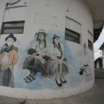 Los murales a lo largo de la calle Rafael María Arízaga es el principal atractivo.