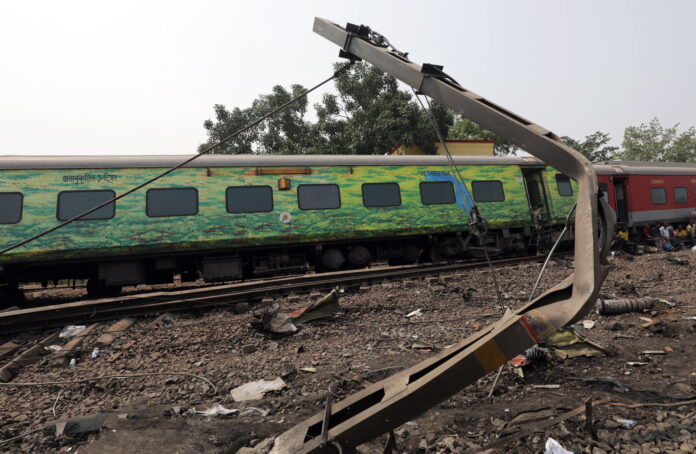 Train accident in Balasore India killling over 200 people