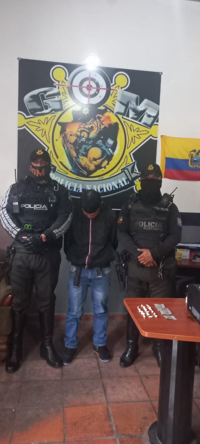 Policía detiene a presunto microtraficante en mercado Nueve de Octubre ...