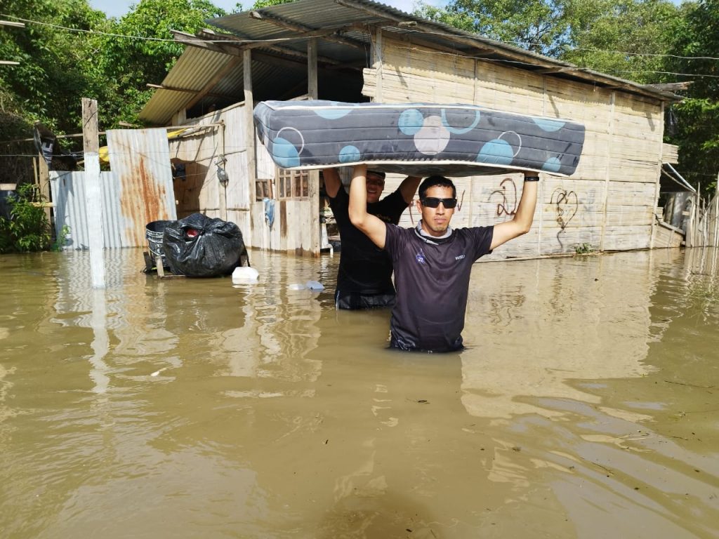 Afectados en Esmeraldas