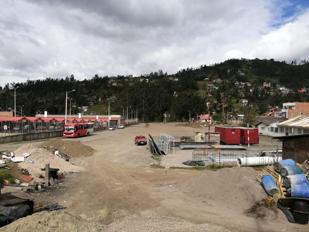 En la plataforma itinerante de Narancay se prevé la implementación del nuevo punto de control o parada. /FCS