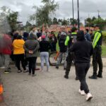 Vecinos del barrio Calera Baja. se manifestaron nuevamente por la implementación de parada sur.