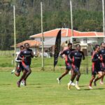 Deportivo Cuenca arrancó su pretemporada en el complejo CFC de Victoria del Portete. Foto: Deportivo Cuenca