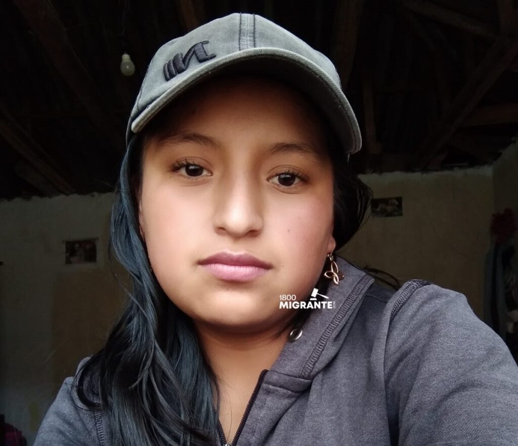 La sigseña Jenny Naula está desaparecida en México. La última vez que se supo de ella, fue en abril pasado.