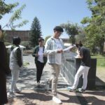 Estudiantes de la Universidad de Cuenca.