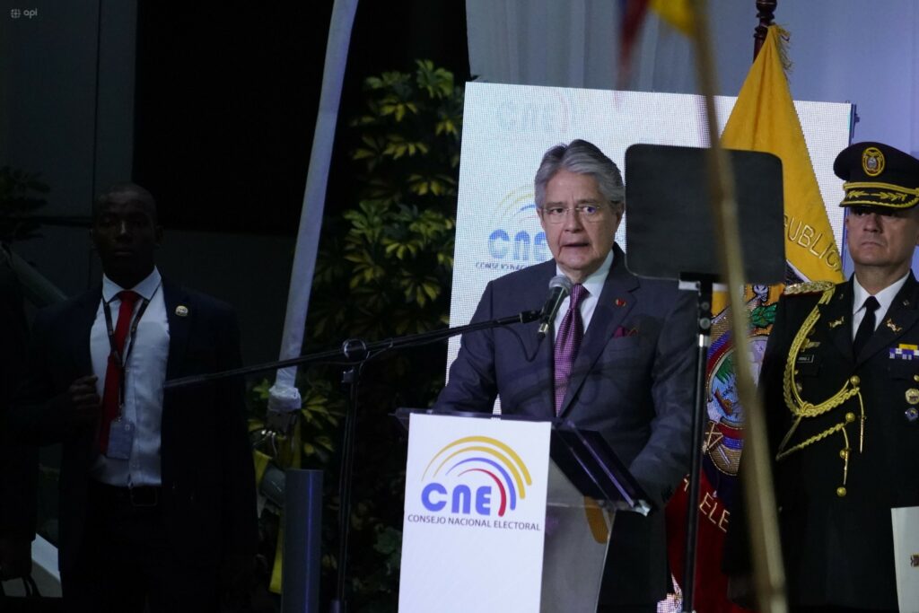 Quito 20 de agosto 2023. Inauguración de las elecciones anticipadas 2023