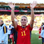 Alexia Putellas emocionada por clasificarse a semifinales del Mundial femenino 2023.