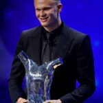 Erling Haaland es considerado como mejor jugador de la última temporada en UEFA y superó a Lionel Messi y Kevin de Bruyne.