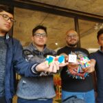 Por el momento, Josué Ordóñez, Ronmel Tenezaca, Christian Méndez y Anthony Criollo conforman la Asociación de Speedcubing local. /FCS