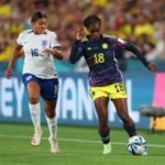 Incidencias del partido de Inglaterra ante Colombia.