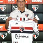 James Rodríguez es nuevo jugador de Sao Pablo.
