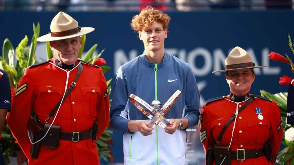 Sinner es campeón del ATP Toronto 2023.