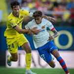 Lamine Yamal fue figura del partido entre Villareal y Barcelona.