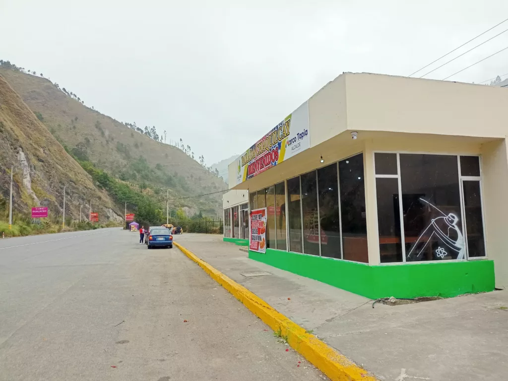 En el tramo Chaquillcay – Gualaceo se prevé la instalación de uno de los ‘Portales de Seguridad en la Provincia del Azuay’. /Archivo