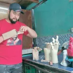 Estas son algunas de las prótesis que ha construido Pedro Brito, más conocido como ‘Paco El Morlaco’. /XCA