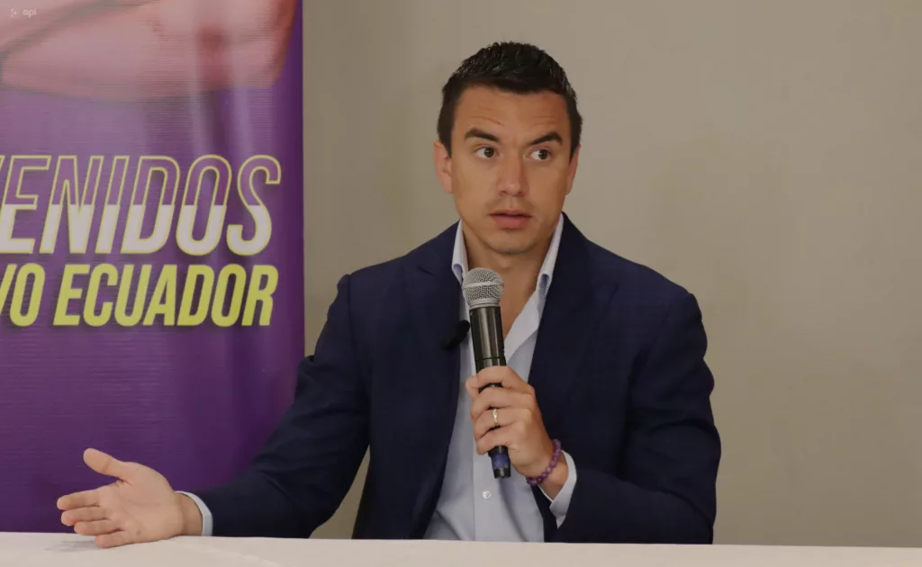 El presidente electo, Daniel Noboa, pidió a su equipo de transición reducir en más de la mitad el monto destinado para el cambio de mando.