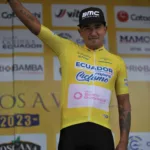Robinson Chalapud ganó la segunda etapa de la Vuelta al Ecuador.