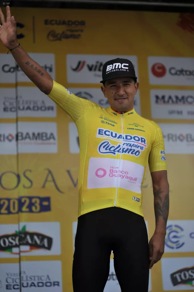 Robinson Chalapud ganó la segunda etapa de la Vuelta al Ecuador.