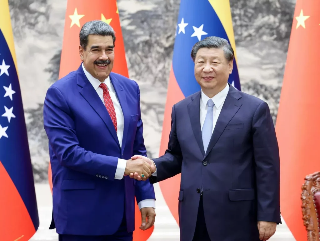 El presidente chino, Xi Jinping, se reunió este miércoles, 13 de septiembre de 2023, en Pekín con su homólogo venezolano, Nicolás Maduro. Foto: Nicolás Maduro