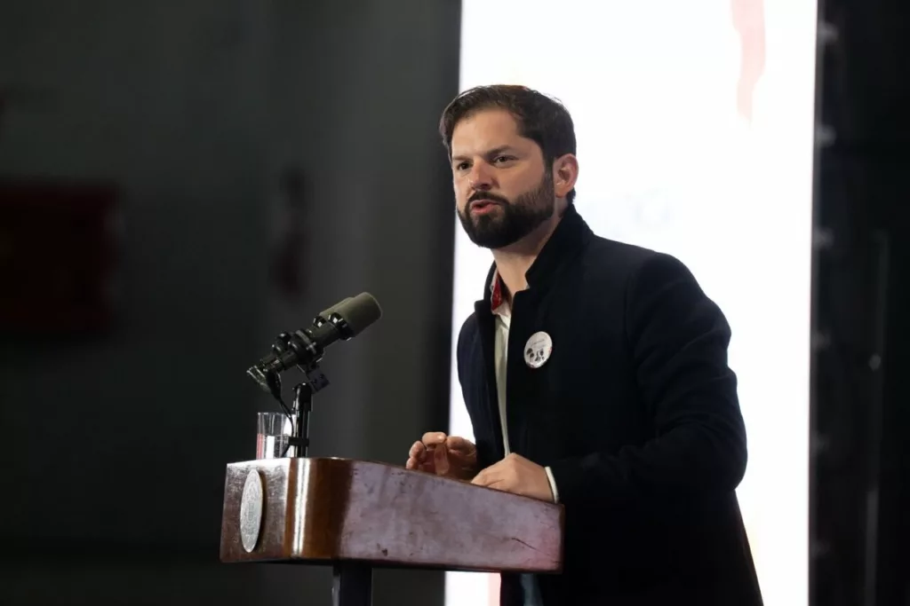 Imagen referencial del presidente de Chile, Gabriel Boric. Foto: Redes Sociales.