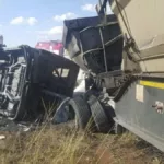 Al menos 22 trabajadores de una mina de diamantes en Sudáfrica murieron en un siniestro de trántiso informaron las autoridades. Foto: X (Twitter)