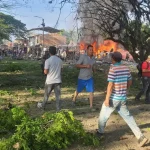 Un ataque con explosivos fue perpetrado en la mañana de este miércoles contra una estación policial de la localidad de Timba, en Cauca. Foto: X (Twitter)