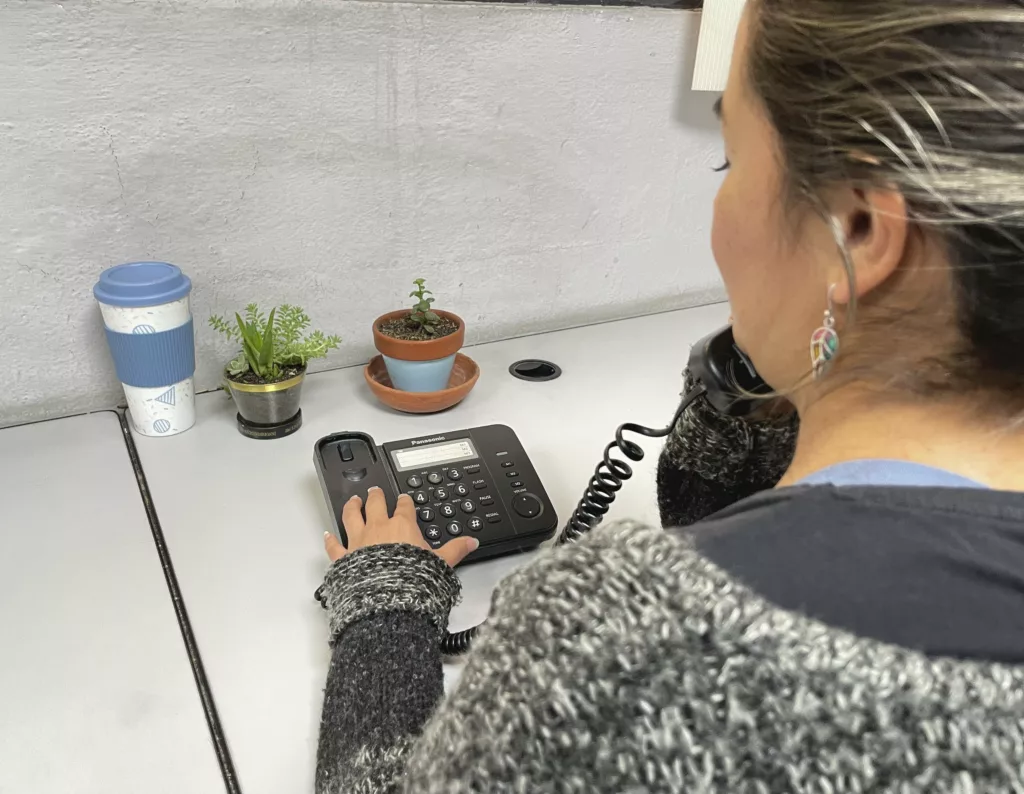 Los afiliados al IESS podrán agendar sus turnos a través de dos líneas telefónicas. Foto DFPB