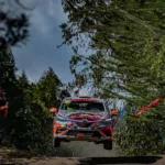 Andrés y Mateo Gómez se preparan para Rally en Madrid, España.