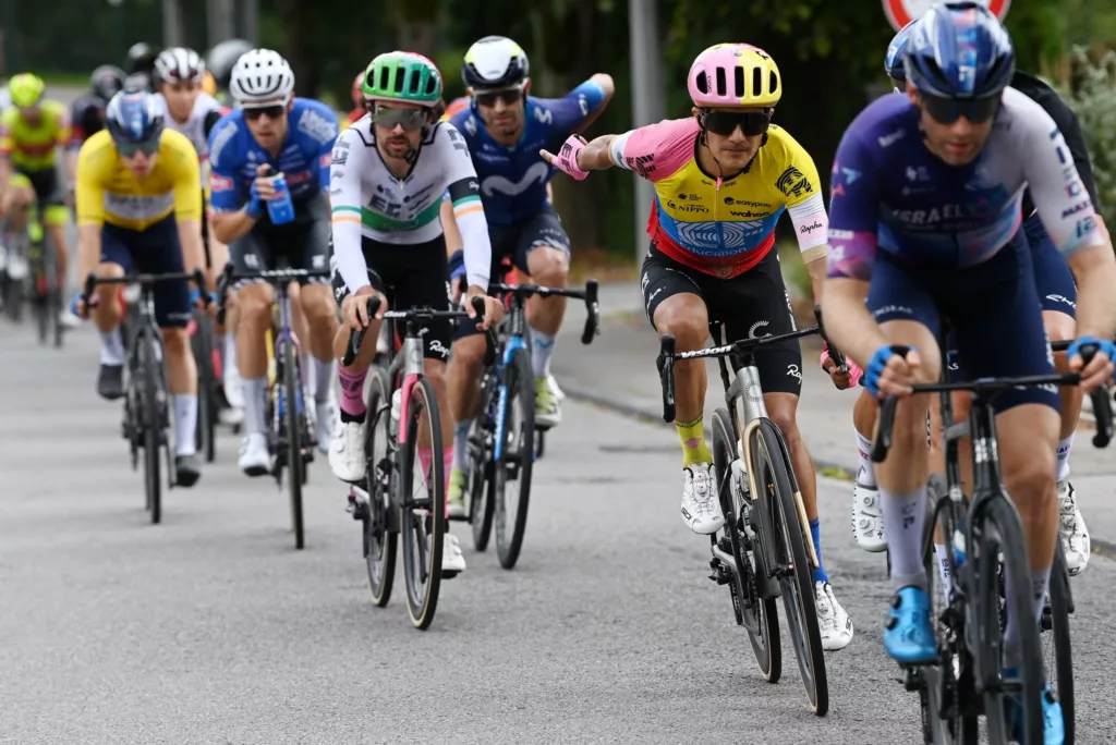 Richard Carapaz terminó en el décimo primer puesto de la segunda etapa del Tour de Luxemburgo.