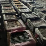 Imagen referencial. La Policía de España incautó 1.700 kilos de cocaína ocultos en contenedores de Ecuador. Foto: Internet