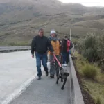 La participación de Fabián Prado, Abraham Prado, Job Morocho y Daniel Prado, nativos del Cajas, fue clave en las tareas de rescate. /XCA