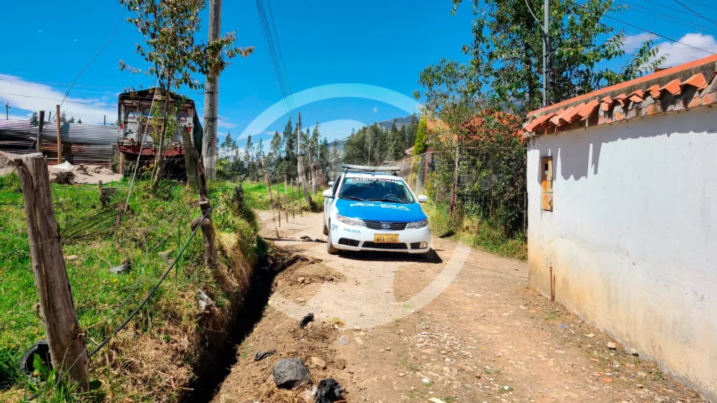 Un hombre fue agredido a disparos la mañana de este martes 26 de septiembre de 2023 en la parroquia Sayausí. FOTO Fabián Orellana / El Mercurio