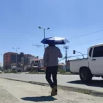 El nivel de radiación en Cuenca es muy alto este miércoles 27 de septiembre de 2023. Foto Cristina Mora, El Mercurio