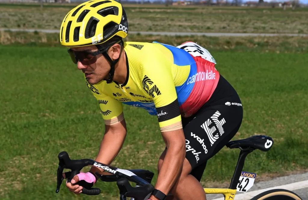 Richard Carapaz terminó noveno en la tercera etapa del tour de Luxemburgo.