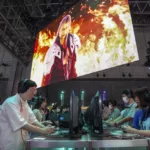 La mayor feria de videojuegos de Asia, el Tokyo Game Show, arrancó este jueves, 21 de septiembre de 2023, con gran expectación por el estreno mundial de la primera demo jugable de "Final Fantasy VII Rebirth" y el regreso de Xbox . Foto: EFE