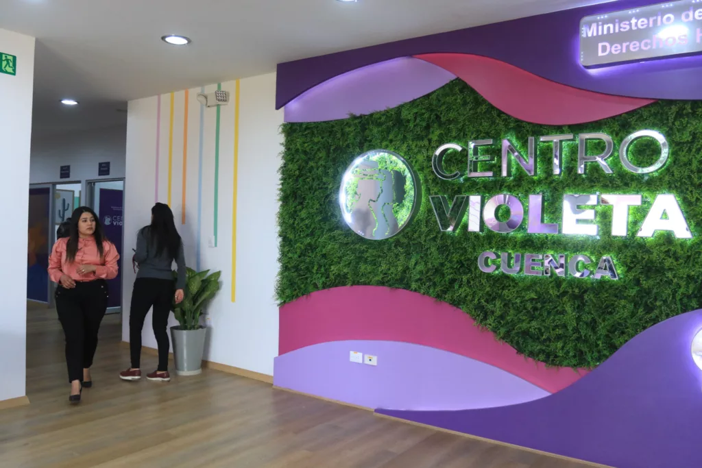 Cuenca abrió las puertas de su primer Centro Violeta para la atención emergente e integral de las víctimas de violencia de género y sus hijos.