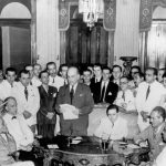 El tratado de Río de Janeiro entre Perú y Ecuador se firmó el 29 de enero de 1942. En representación de Ecuador firmó el canciller Julio Tobar Donoso y por Perú, Alfredo Solf y Muró. /INPC