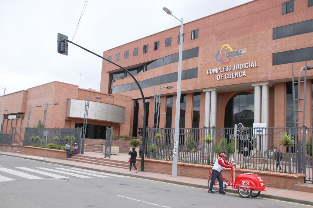 El plantón se llevará a cabo frente al Complejo Judicial de Cuenca frente al Millenium Plaza. /Archivo