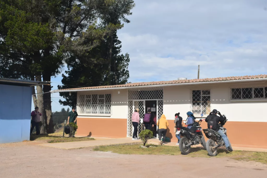 El hospital de Pucará se emplazará en el predio donde funciona el centro de salud del cantón. Cortesía
