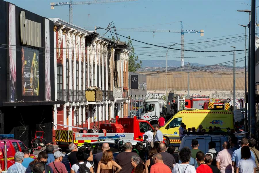 La policía española confirmó la muerte de 5 ecuatorianos en los incendios ocurridos en discotecas de Murcia. Foto EFE