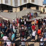 La cifra de muertos por el colapso de una iglesia en el estado de Tamaulipas, en México, subió a 10, mientras que el número de heridos se elevó a 60. Foto: EFE