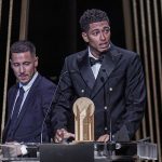 Jude Bellingham es ganador del Premio Kopa al mejor jugador del mundo sub 21. Foto: FIFA