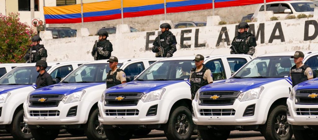 Estados Unidos financiará el programa de recompensas para combatir el crimen organizado y el narcotráfico en Ecuador. Foto Ministerio Interior