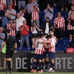 Sanabria marcó en la victoria de Paraguay ante Bolivia en las Eliminatorias. Foto: Paraguay