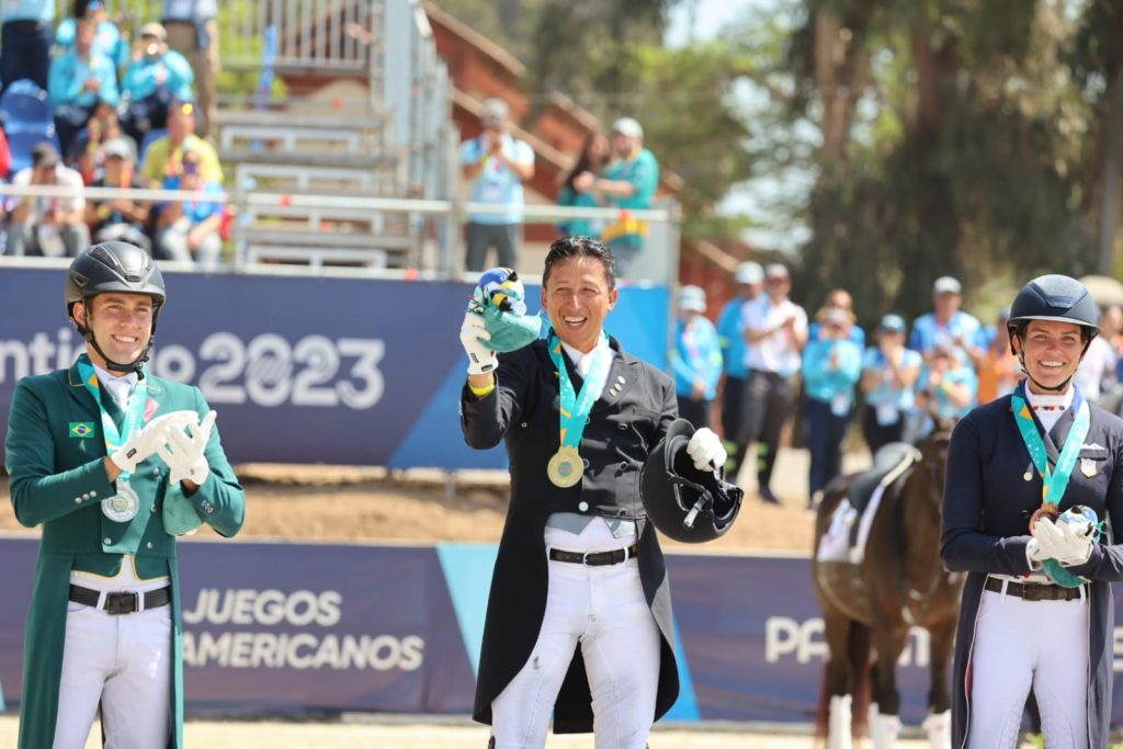 Julio Mendoza obtuvo medalla de oro en los Juegos Panamericanos y clasificó a París 2024. Foto: Comité Olímpico