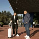 Lionel Messi arribó a Argentina para sumarse a los entrenamientos con el resto del plantel para los partidos de Eliminatorias.