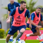 Messi se prepara para enfrentar a Paraguay por las Eliminatorias Sudamericanas. Foto: Argentina