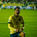 Kendry Páez marcó a Bolivia por la tercera fecha y se convierte en el goleador más joven de las Eliminatorias. Foto: La Tri